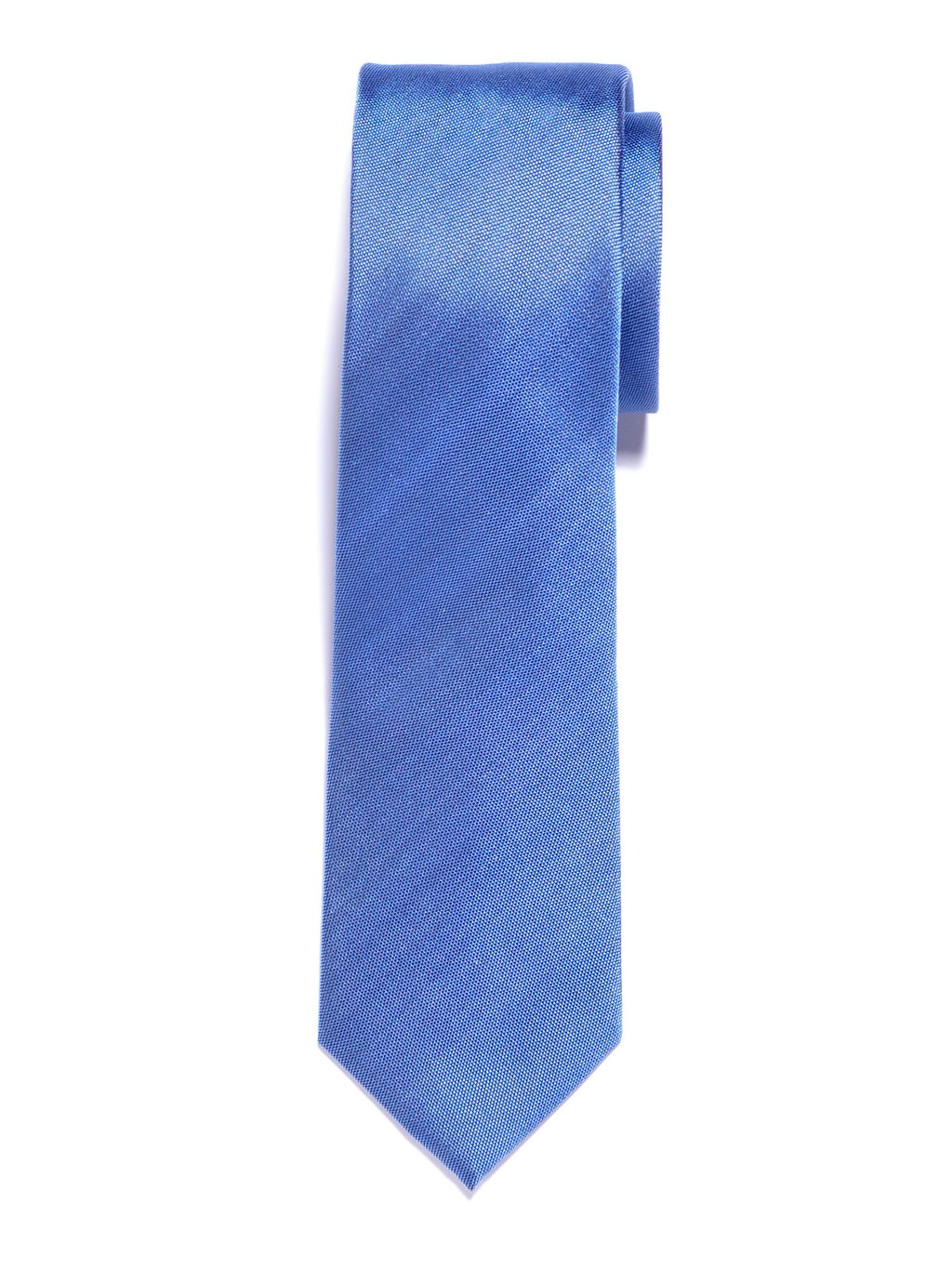 Solid Light Blue Silk Tie
